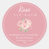 Roos Salve / balsem Label (Voorkant)