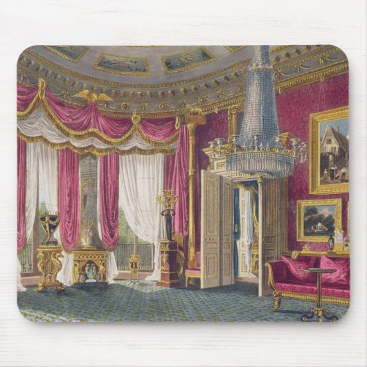 Roos Satin Drawing Room (tweede uitzicht) Doos Hou Muismat (Voorkant)
