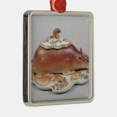 Roos saus  van Famille Metalen Ornament (Rechts)