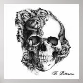 roos schedel poster (Voorkant)