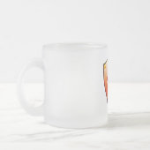 Roos Schild Glas Mok (Links)