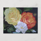 Roos schilderen Dank je Briefkaart (Voorkant)