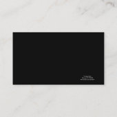  Roos Sepia Business/Profile Card Visitekaartje (Achterkant)