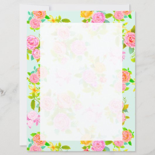 Roos Shabby  Blue Blank (Voorkant)