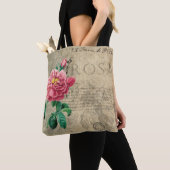 roos shabby chic tote bag (Dichtbij)