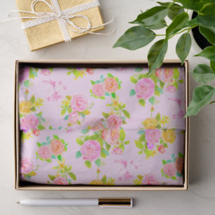 Roos Shabby Vintage Roze Tissuepapier