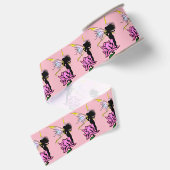 Roos Shadow Fairy Grosgrain Lint (Achterkant)