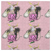 Roos Shadow Fairy Stof (Swatch)