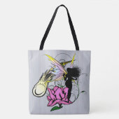Roos Shadow Fairy Tote Bag (Voorkant)