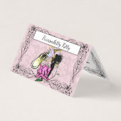 Roos Shadow Fairy Visitekaartje (Voorkant)