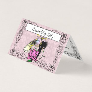 Roos Shadow Fairy Visitekaartje