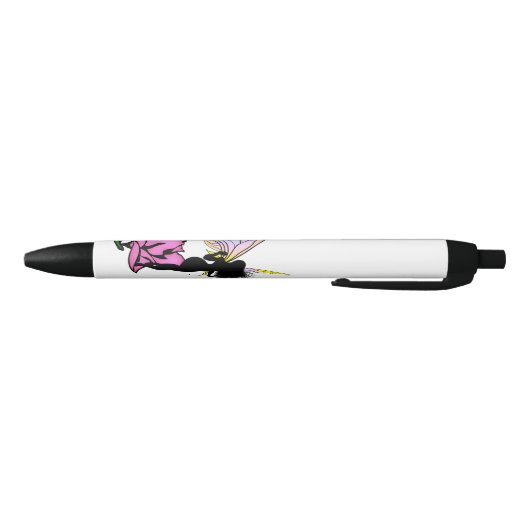 Roos Shadow Fairy Zwarte Inkt Pen (Bodem)