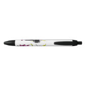 Roos Shadow Fairy Zwarte Inkt Pen (Achterkant)
