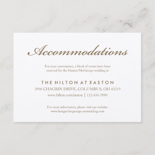 Roos Sketch Accommodatie Kaart in Sepia (Voorkant)