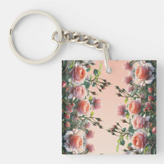Roos Sleutelhanger (voorkant)