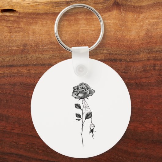 Roos Sleutelhanger (Achterkant)
