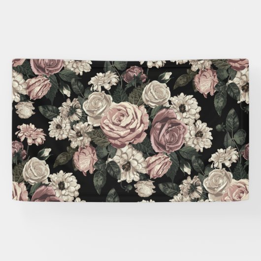 roos spandoek (Horizontaal)