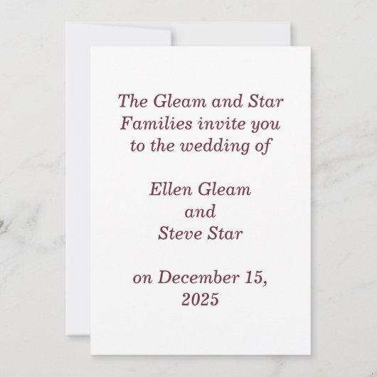  Roos sparen de Datum (Achterkant)