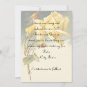  Roos sparen de Datum Save The Date (Achterkant)