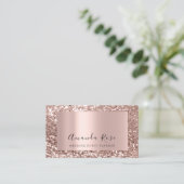 Roos Spark Wedding Event Planner Mode Beauty Afsprakenkaartje (Staand voorkant)