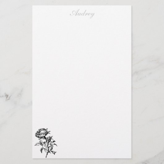 Roos — Speciaal Briefpapier (Voorkant)