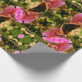 Roos spectaculair.. cadeaupapier (Hoek)