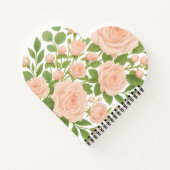 Roos spiraal Notitieboek (Achterkant)