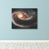 Roos Spiraalstelsels in Canvas Afdruk (Insitu (Houten vloer))
