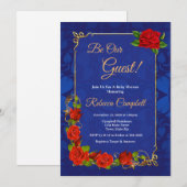 Roos sproeiers Baby shower Kaart (Voorkant / Achterkant)