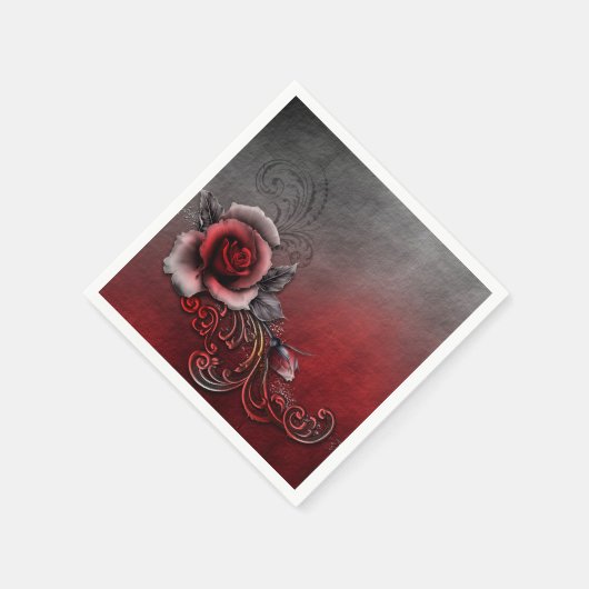 Roos Standard Cocktail Napkins Servetten (Hoek)