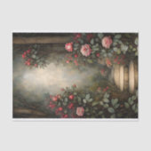 Roos stappen verder dan decoupage tissuepapier (Voorkant)