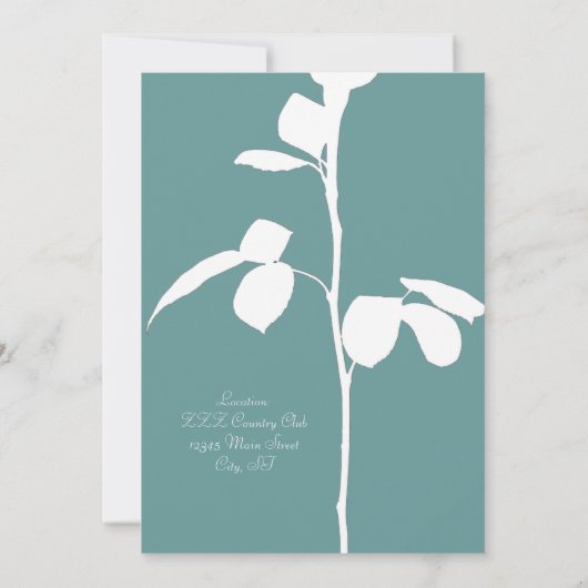 Roos Steel Save The Date (Achterkant)