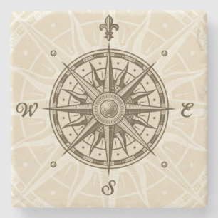 Roos Stenen Onderzetter