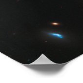 Roos sterrenstelsels poster (Hoek)