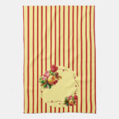Roos Stripe Kitchen Towel Theedoek (Verticaal)