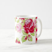 Roos Stripe Mok (Voorkant rechts)