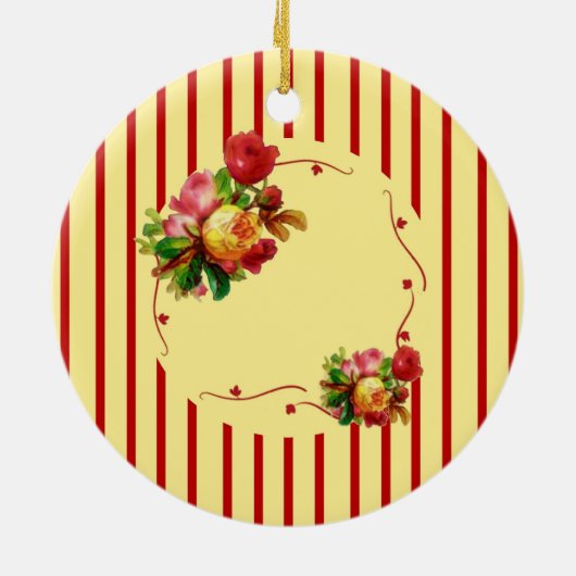 Roos Stripe Ornament (Achterkant)