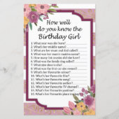 Roos Striped Hoe goed ken je het moedermeisje? (Voorkant)