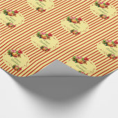 Roos strippeerpapier cadeaupapier (Hoek)