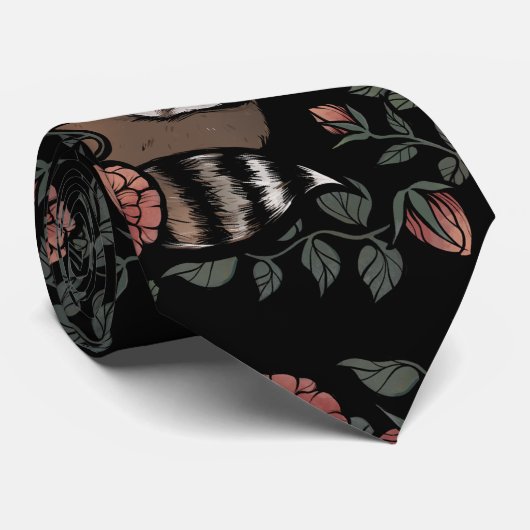  Roos Stropdas (Opgerold)