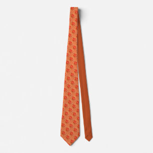 Roos Stropdas Oranje Rozen Neckties Aangepaste Str