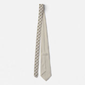 Roos Stropdas White Roses Neckties Roos Flower Gif (Achterkant)