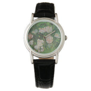 Roos Struik door Vincent Van Gogh Horloge