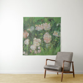 Roos Struik door Vincent Van Gogh Wandkleed