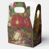 Roos stuk op de bosvloer met vlinders bedankdoosjes (Geopend)