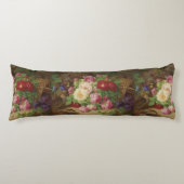 Roos stuk op de bosvloer met vlinders lichaamskussen (Voorkant)