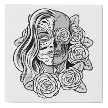 Roos Sugar Skull Girl