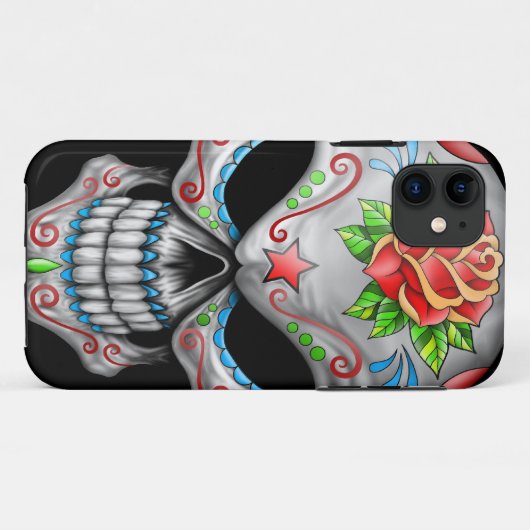 Roos Suikerschedel Case-Mate iPhone Case (Achterkant (horizontaal))