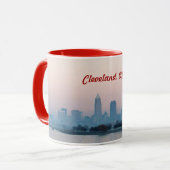 Roos Sunset Cleveland OH Mok (Voorkant links)