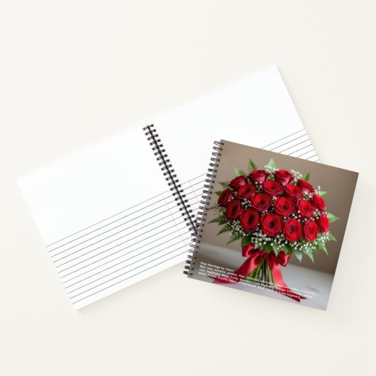 Roos Symboliek Notitieboek (Binnen)
